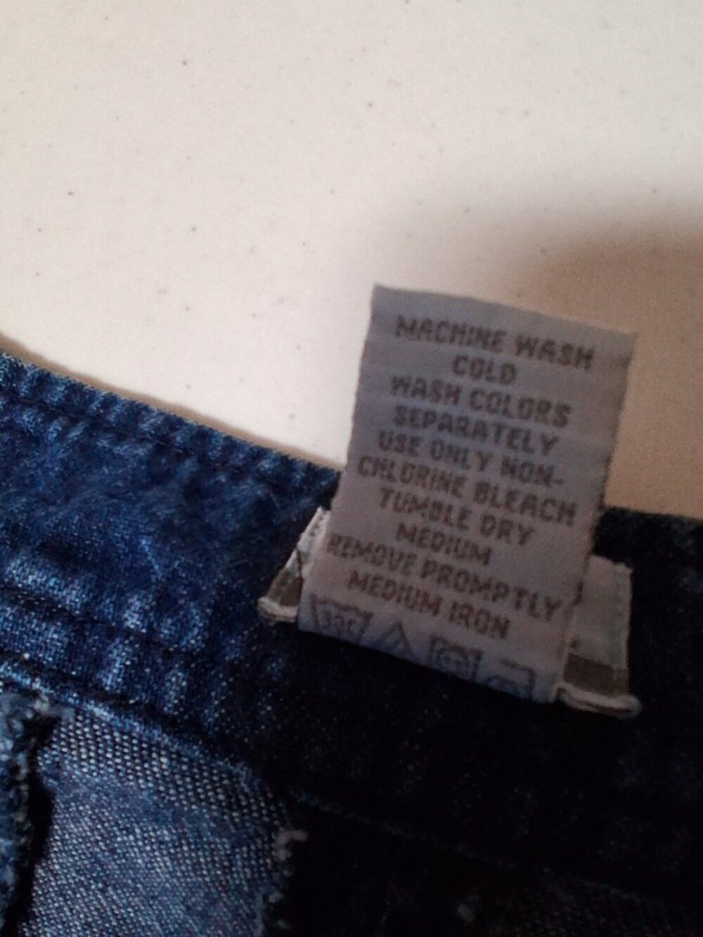 Vintage 1990s Jessie Sport Denim Skirt Plus Size 18W Blue Jean Midi Western - Picture 6 of 9
